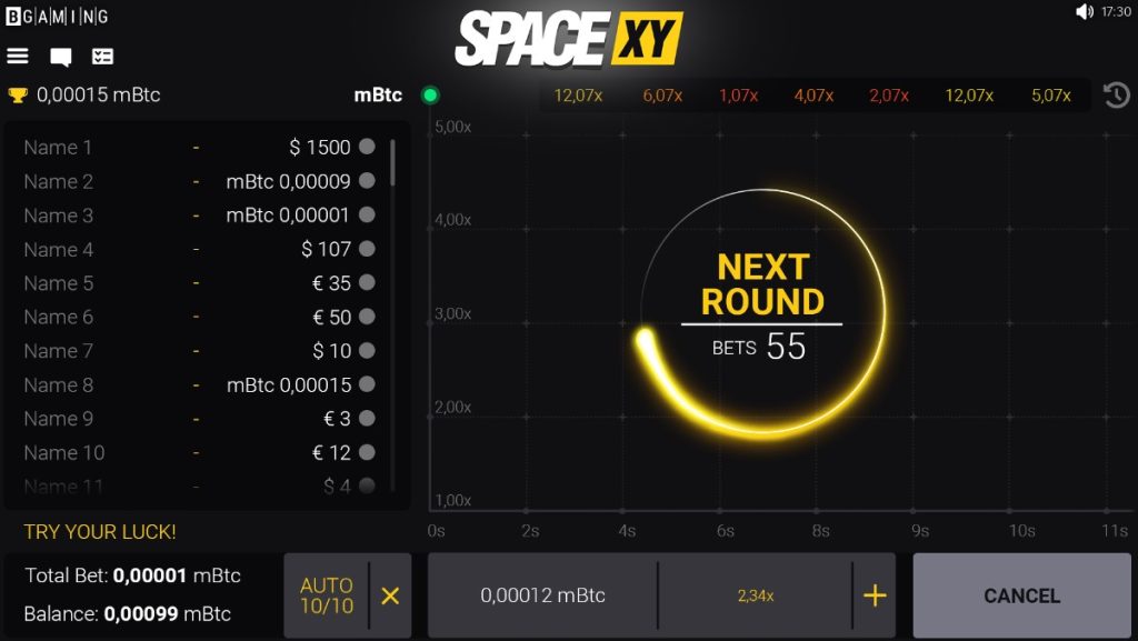 Space XY jugar